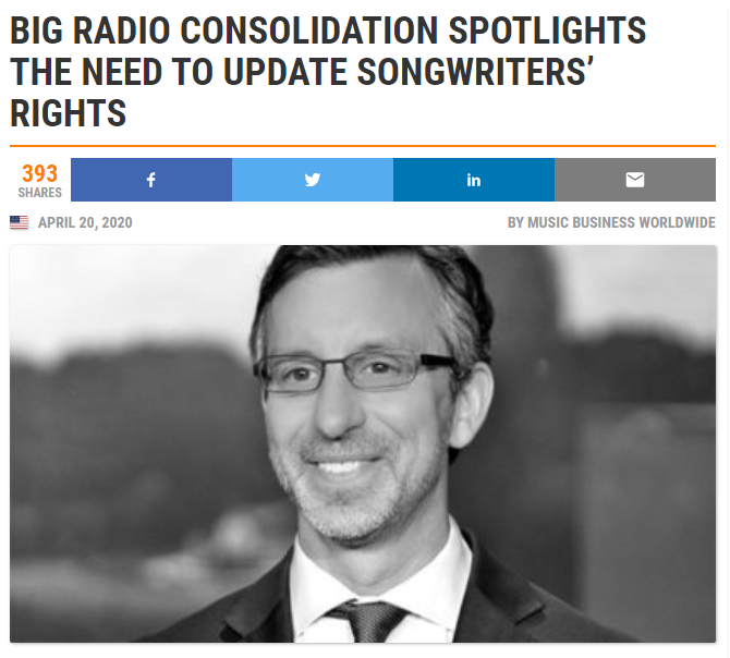 Big Radio Consolidation Spotlights The Need To Update Songwriters’ Rights