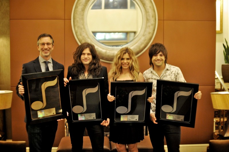 NMPA Gives The Band Perry Gold & Platinum Awards
