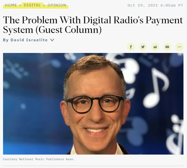 The Problem With Digital Radio’s Payment System (Guest Column) | Variety
